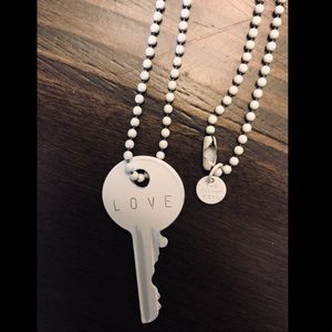 The Giving Keys “Love” Necklace